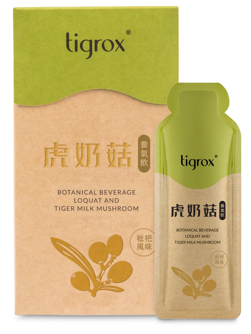 Tiger Milk King 虎奶菇包裝 — 625mg虎乳芝液態即飲包裝